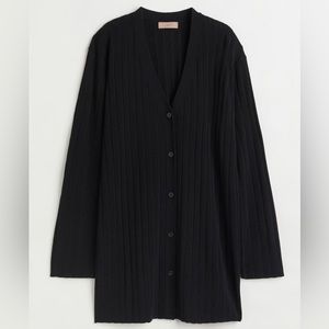 H&M Long Cardigan - Black